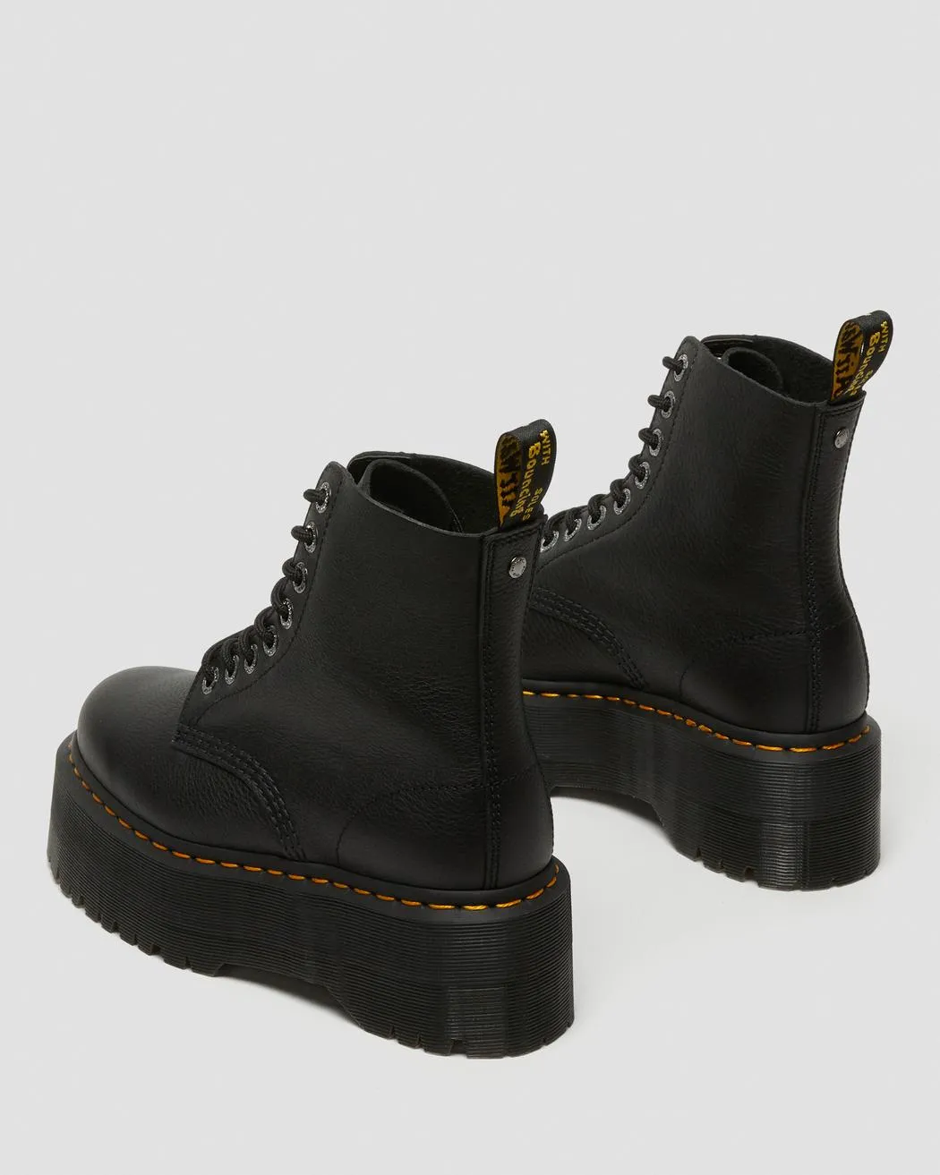 1460 Pascal Max Black Pisa Platform Boots