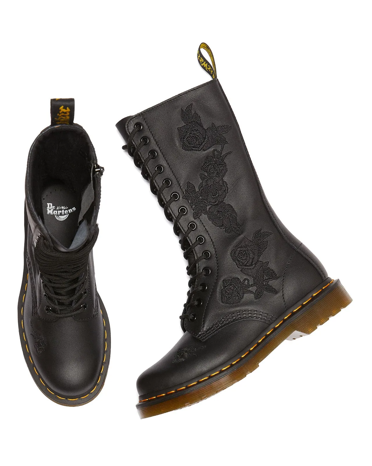 1914 VONDA MONO BLACK MID CALF BOOT