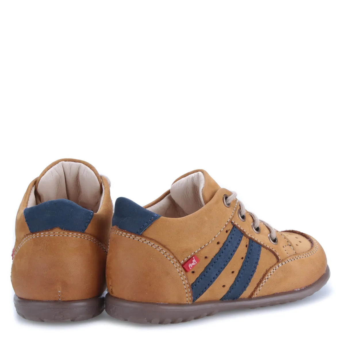 (2411A-26) Emel  First Shoes Brown