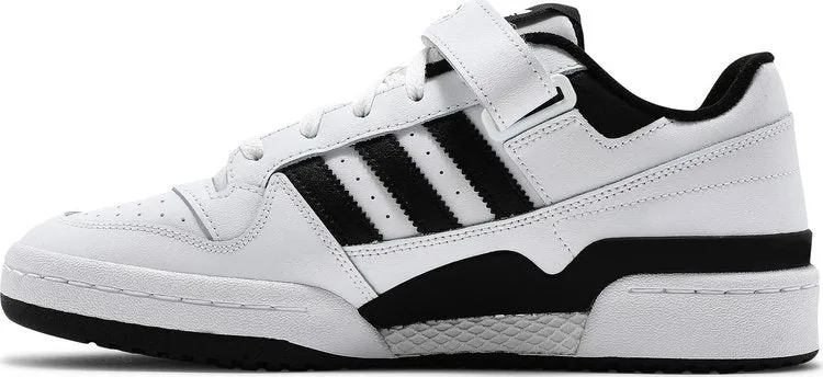 ADIDAS FORUM LOW WHITE BLACK