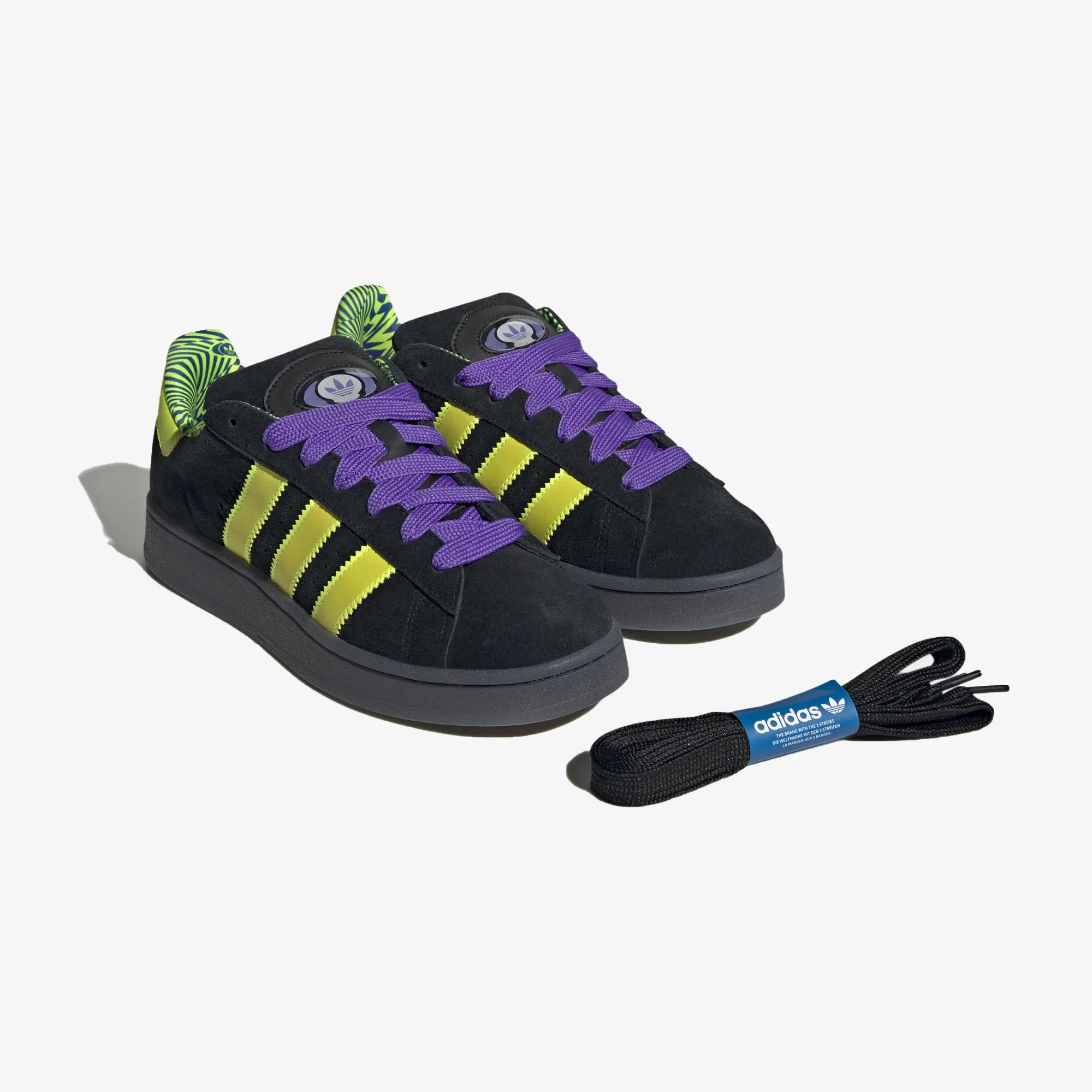 Adidas Originals | CAMPUS 00S  { CORE BLACK/SOLAR YELLOW