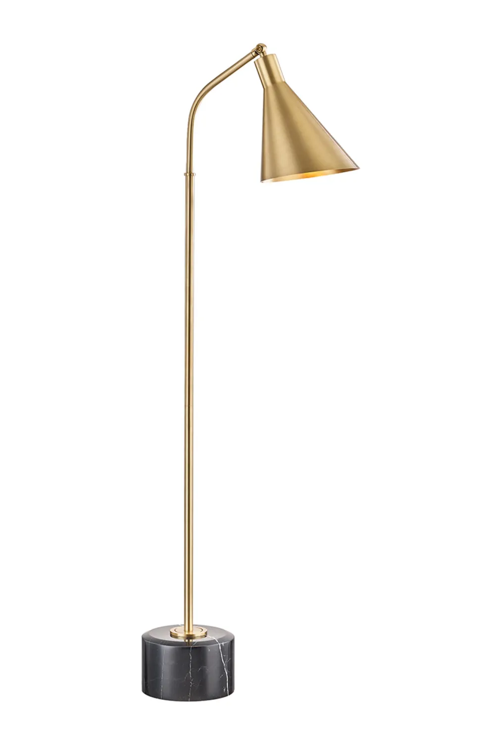 Aged Brass Floor Lamp | Andrew Martin Stanton