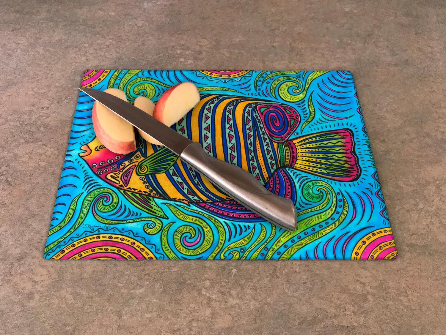 Angelfish Cutting Board