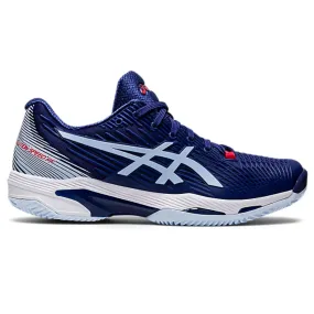 Asics Womens Solution Speed FF2 Clay Tennis Shoes - Dive Blue/Soft Sky