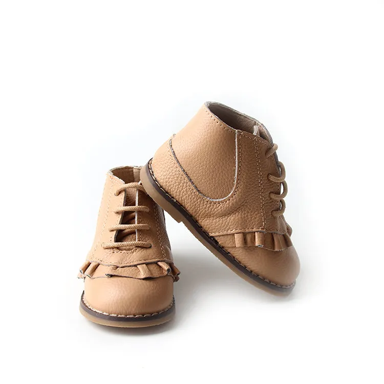 Beige Alex Boots for Baby, Toddler & Kids - Stylish & Comfortable Footwear