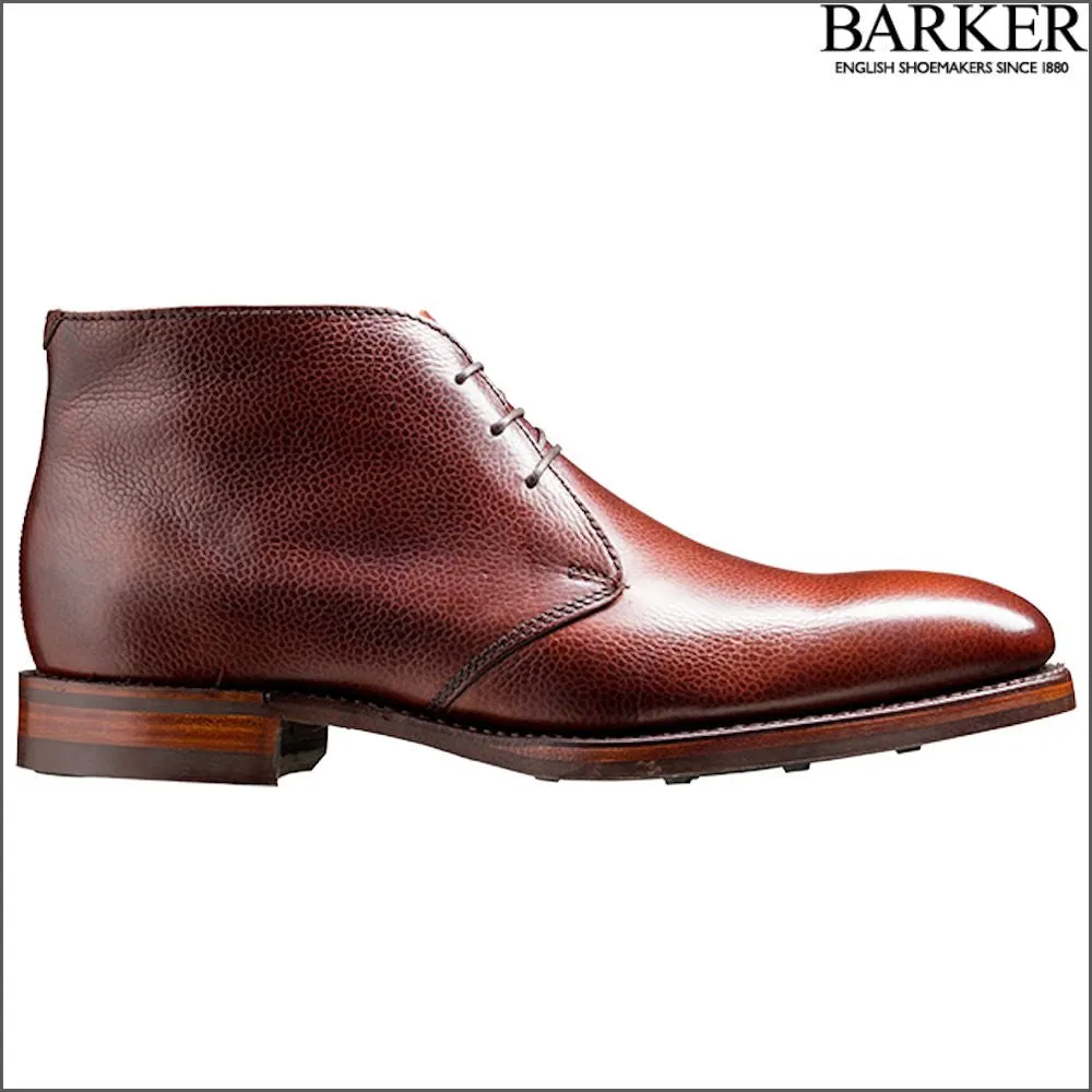 Barker Orkney Cherry Grain Chukka Boot*