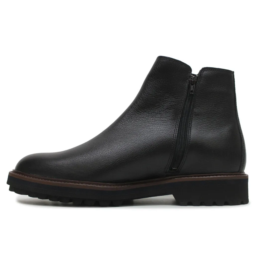 Benson Full Grain Leather Men's Ankle Chelsea Boots