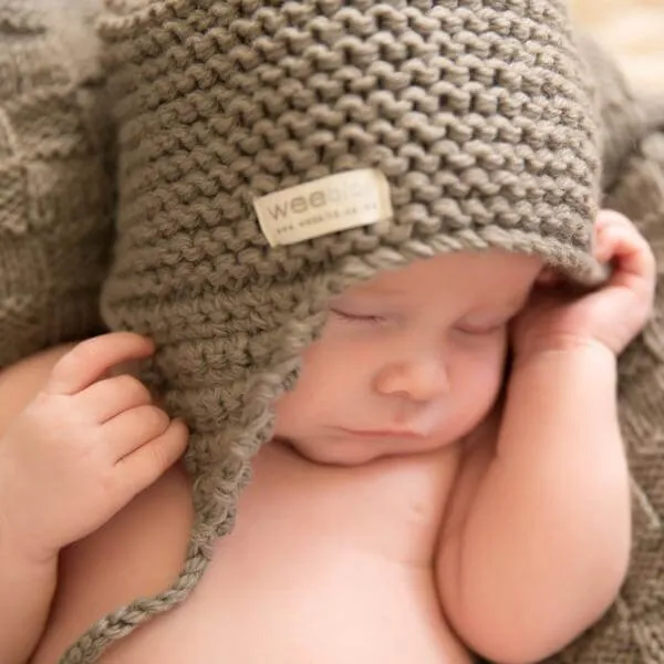 Chunky Knit Baby Hat