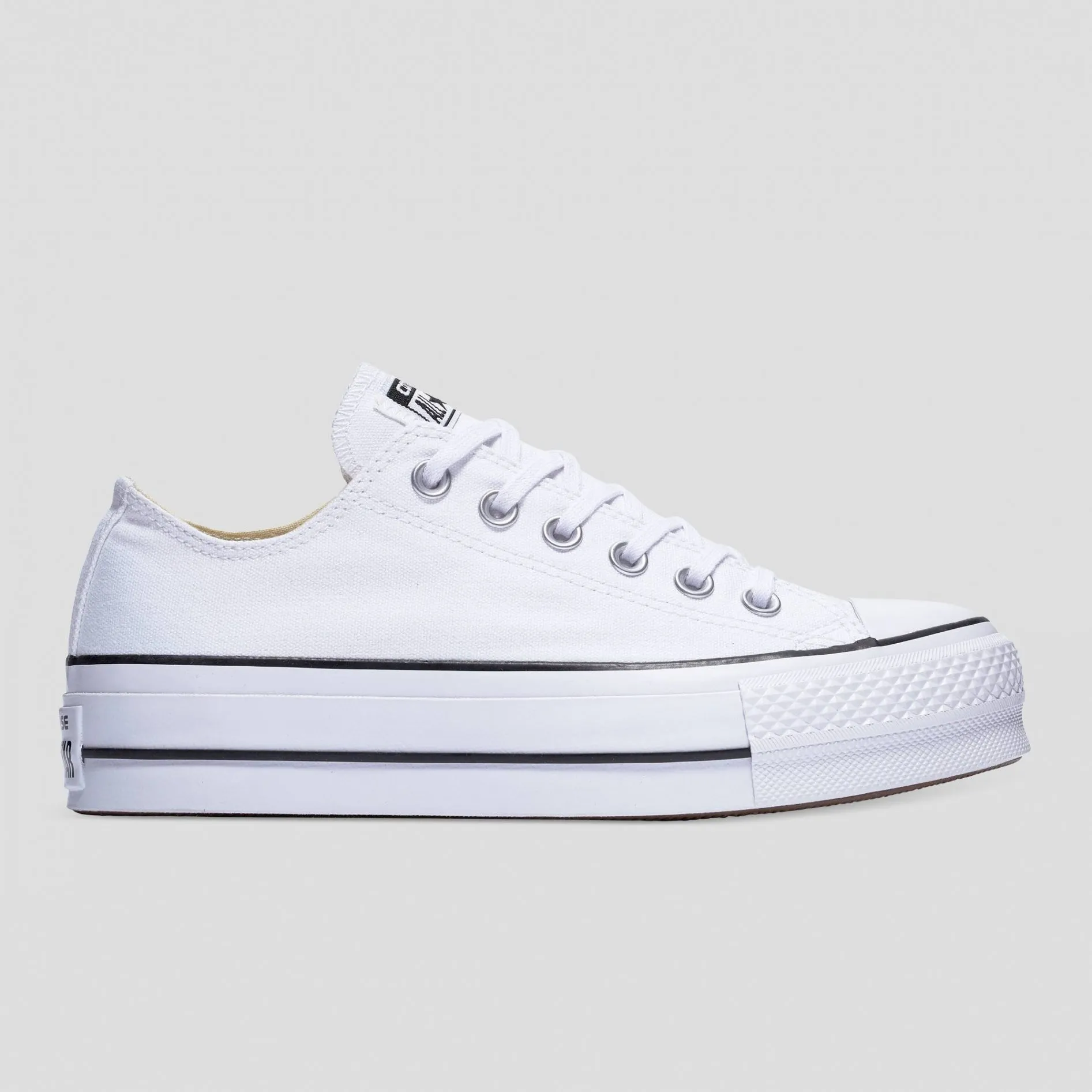 Converse Womens Chuck Taylor All Star Lift Low Top White