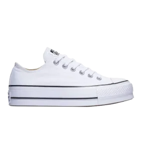 Converse Womens Chuck Taylor All Star Lift Low Top White