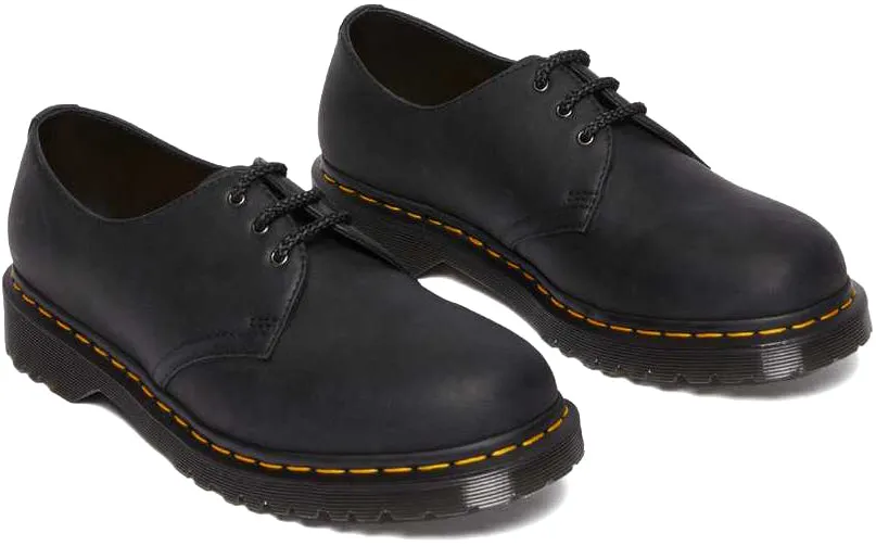 Dr. Martens 1461 Black Waxed Full Grain