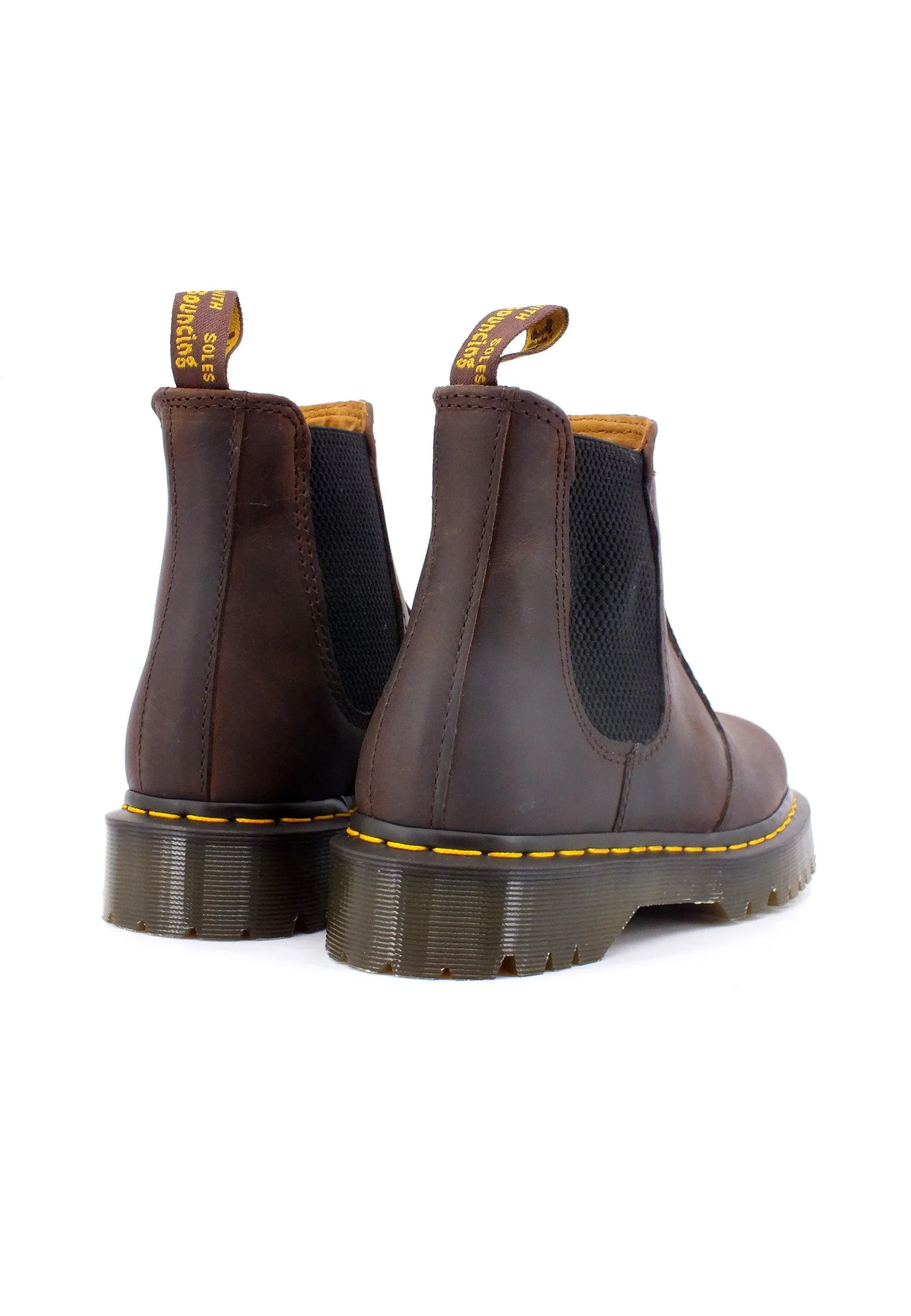 DR. MARTENS Bex Crazy Horse Stivaletto Polacco Donna Dark Brown 2976-BEX-27896201