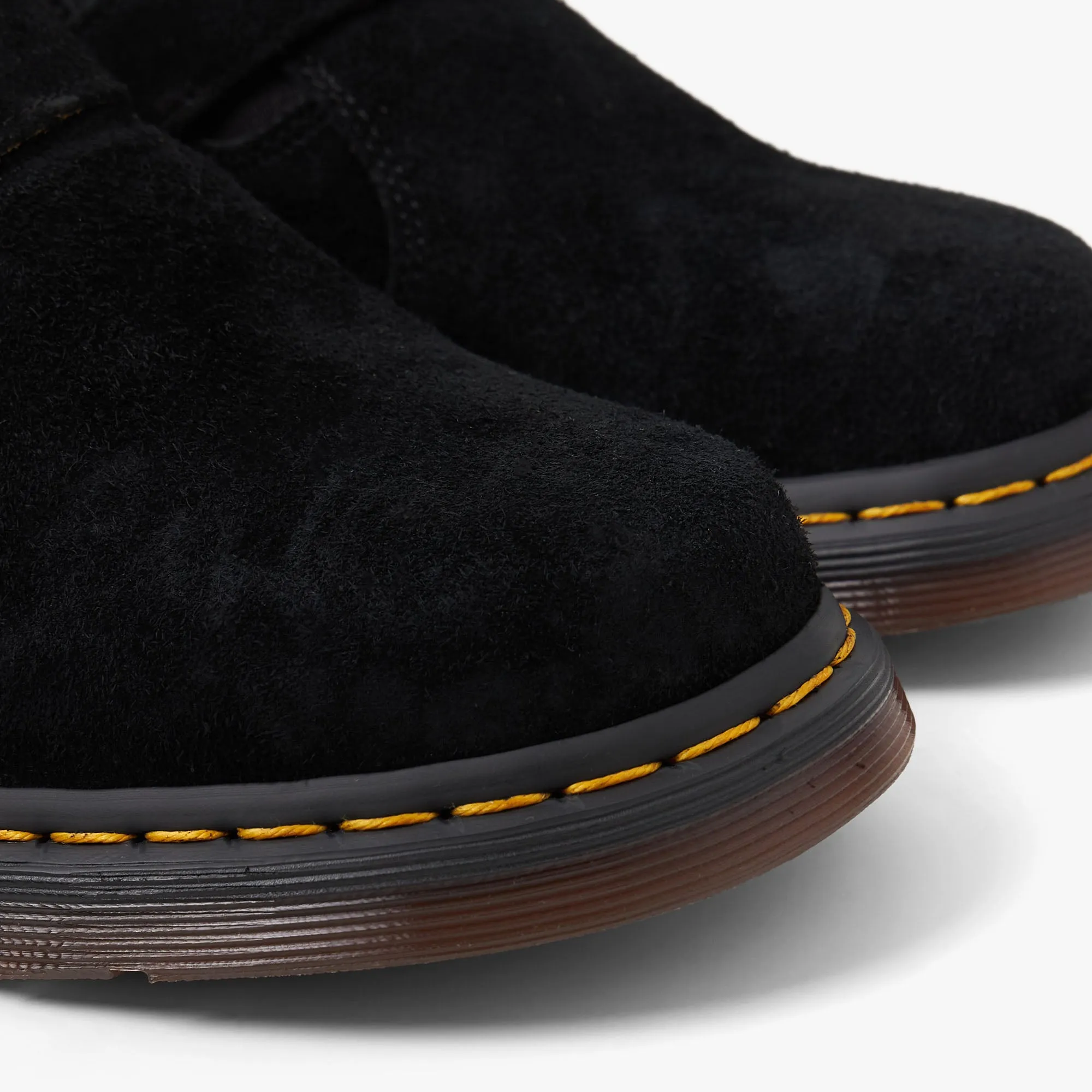 Dr. Martens Isham Suede Mules / Black