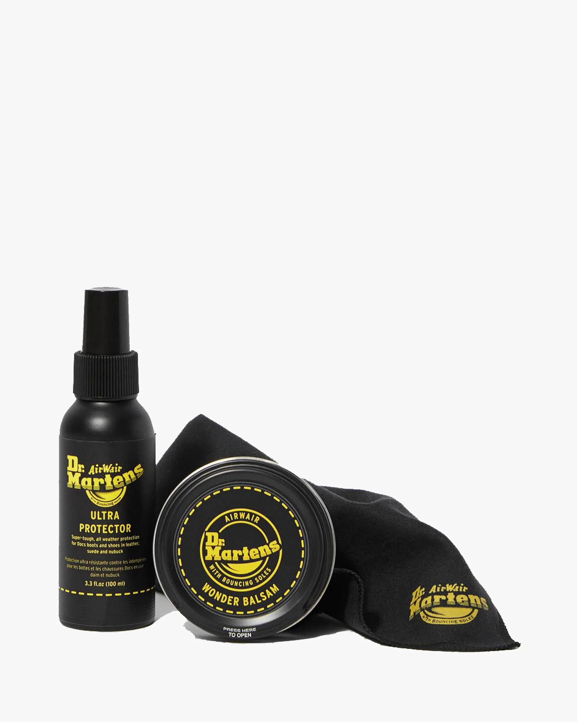 Dr Martens Protect Shoecare Kit - Black