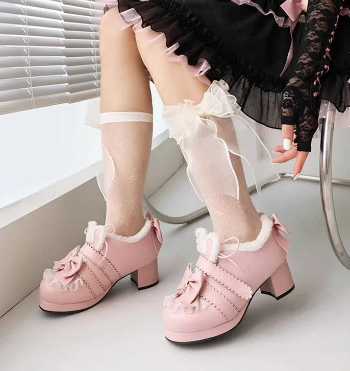 Fashion Bowtie Shoes PN6237