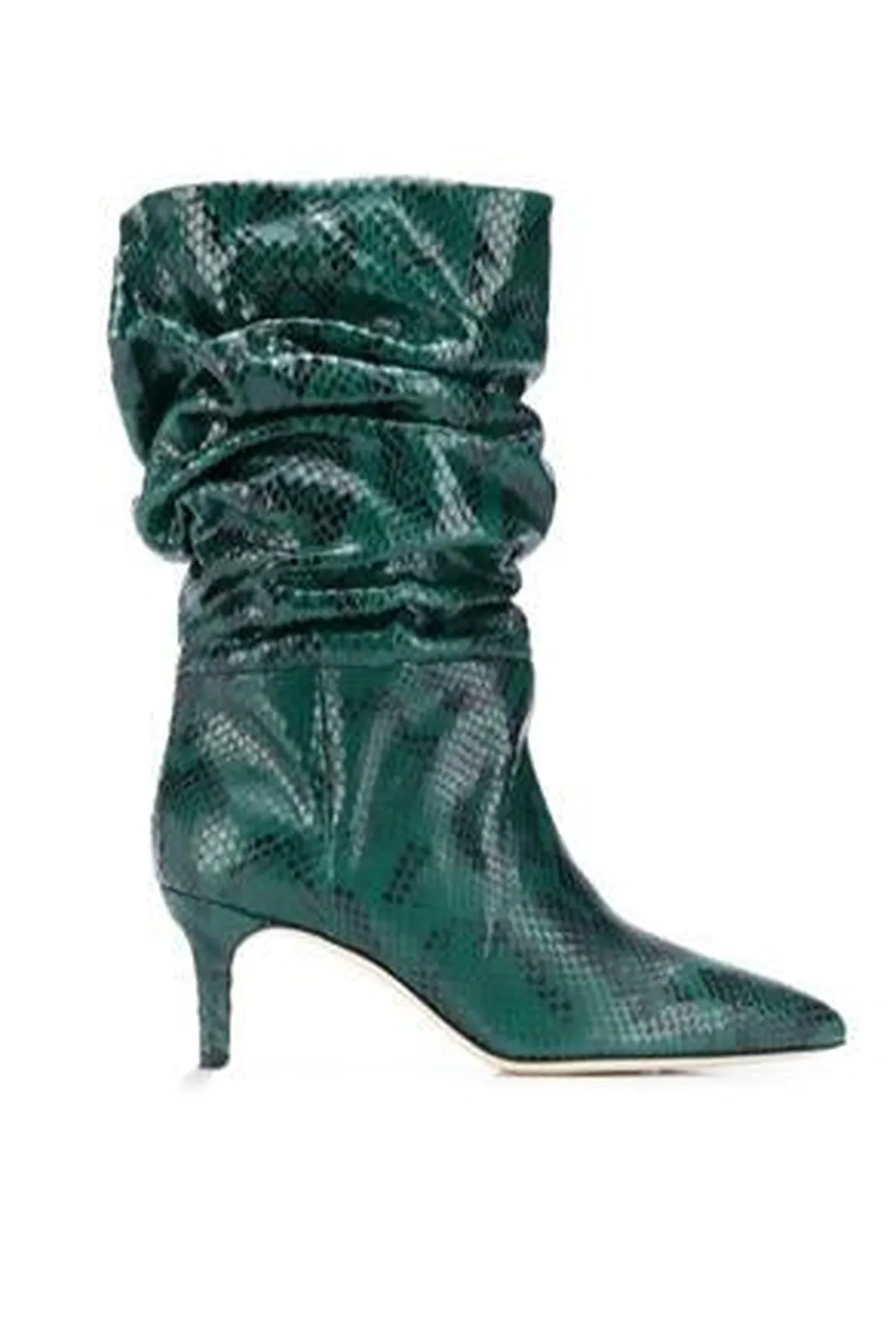 GINGA - SNAKE SLOUCHY BOOTS