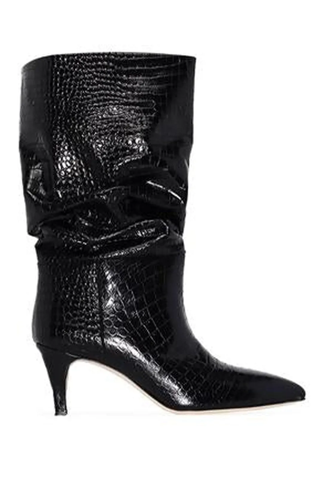 GINGA - SNAKE SLOUCHY BOOTS