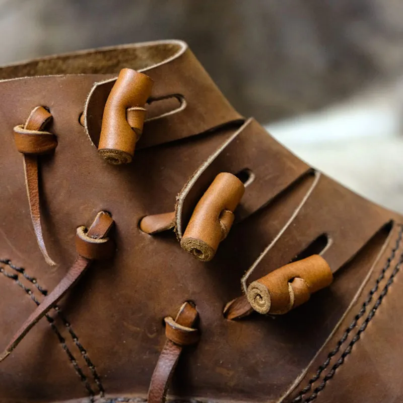 Hedeby Viking Boots - Leather