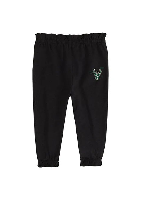 Infant Outerstuff I Love Basketball Milwaukee Bucks 3-Piece Onesie Set