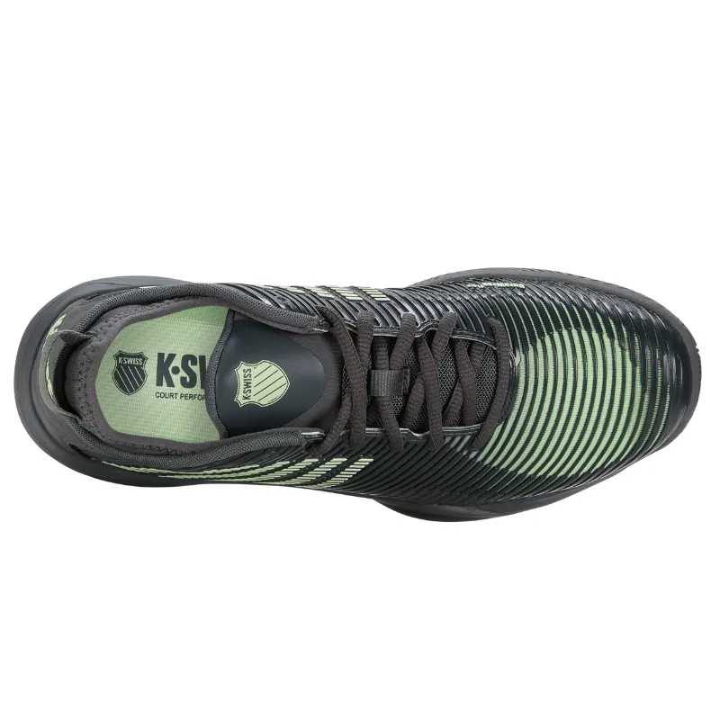 K Swiss Hypercourt Supreme AC Mens Tennis Shoes  - Urban Chic / Green