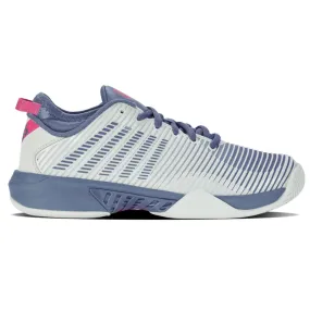 K Swiss Hypercourt Supreme AC Womens Tennis Shoes - Blue Blush/Infinity/Carmine Rose