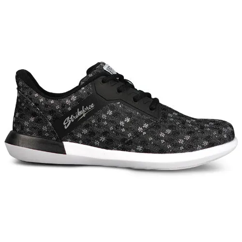 KR Strikeforce Lux Black/Crystal Women's Bowling Shoes