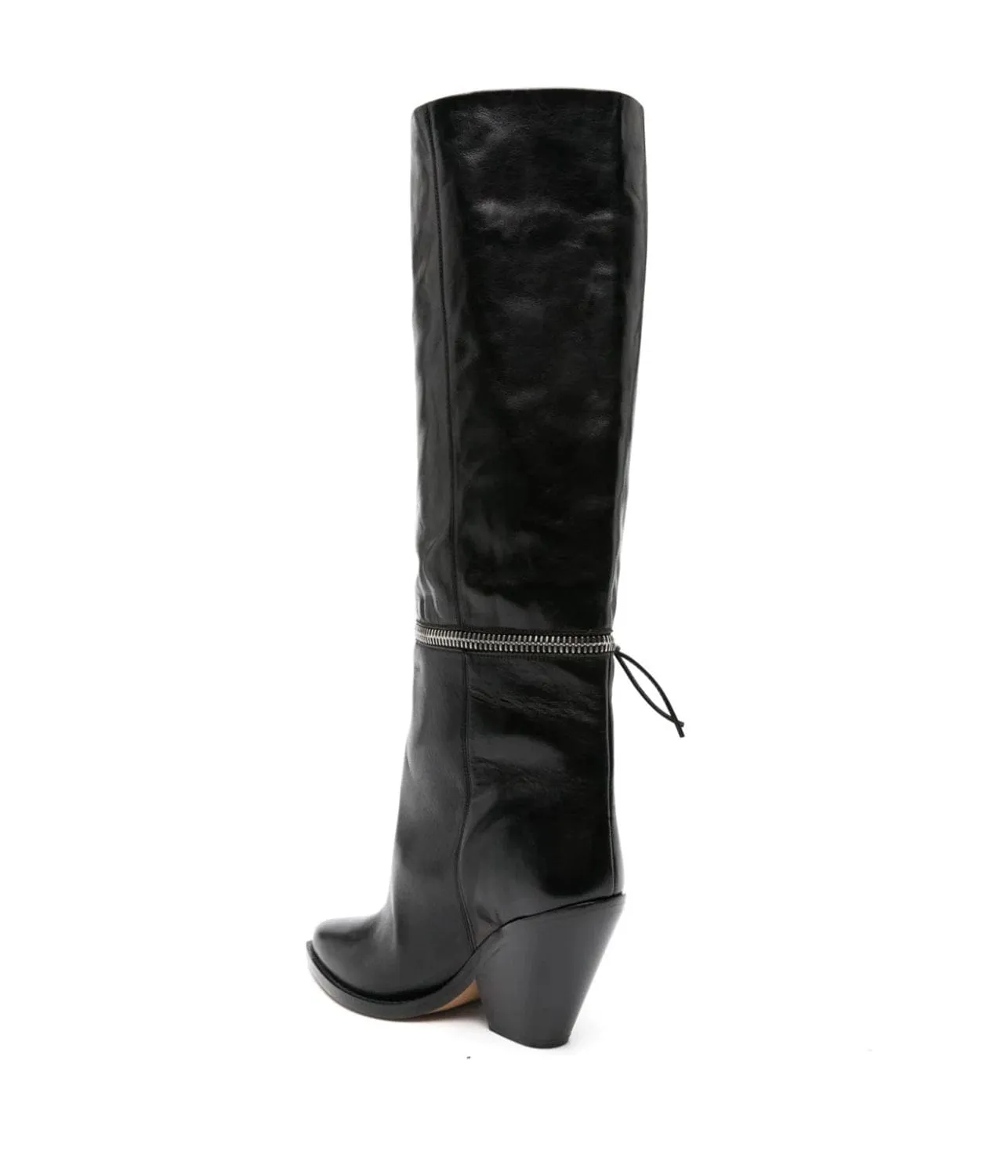 LARANE HIGH BOOTS- BLACK