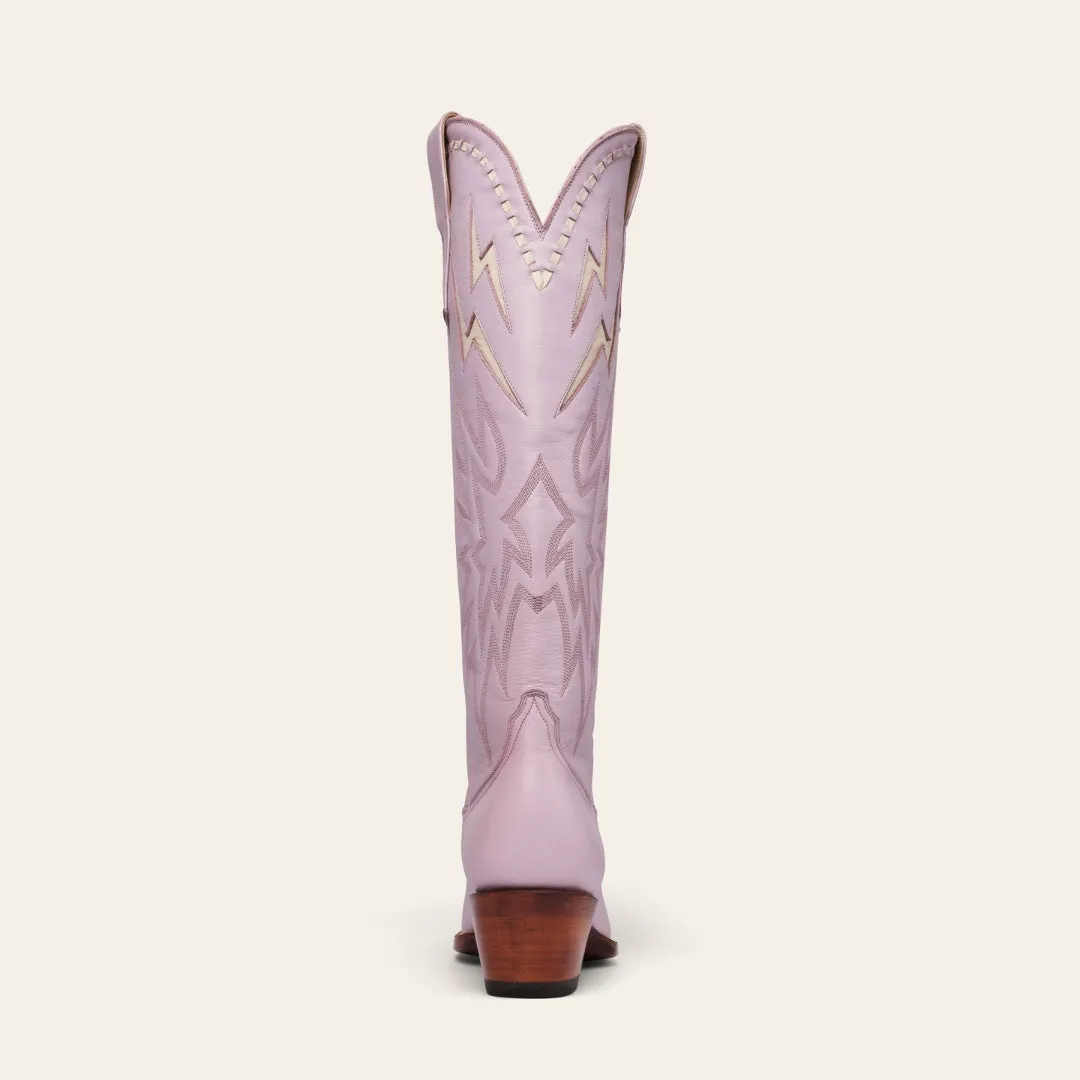 Lavender & Bone Lightning Boot Limited Edition