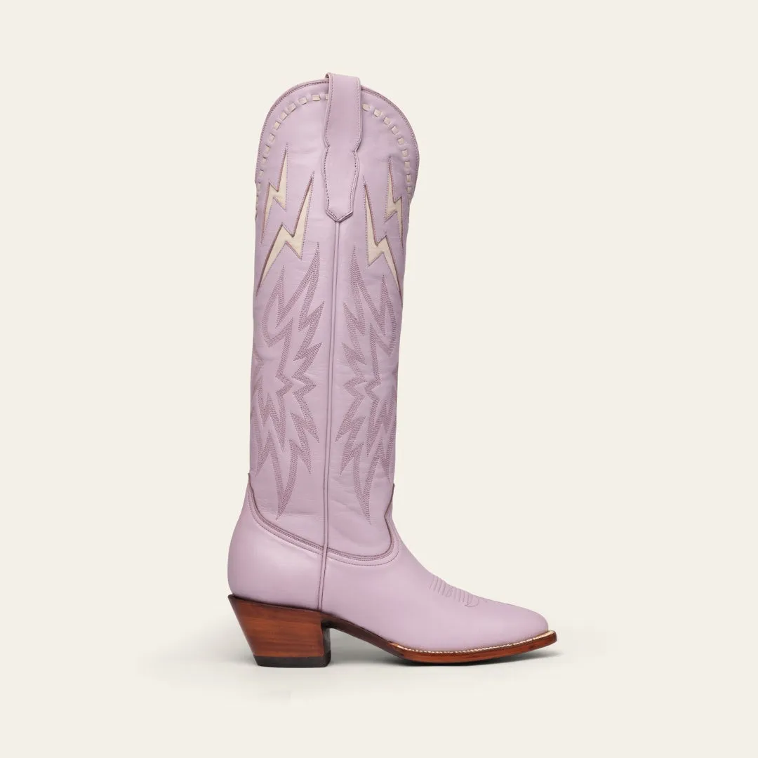 Lavender & Bone Lightning Boot Limited Edition