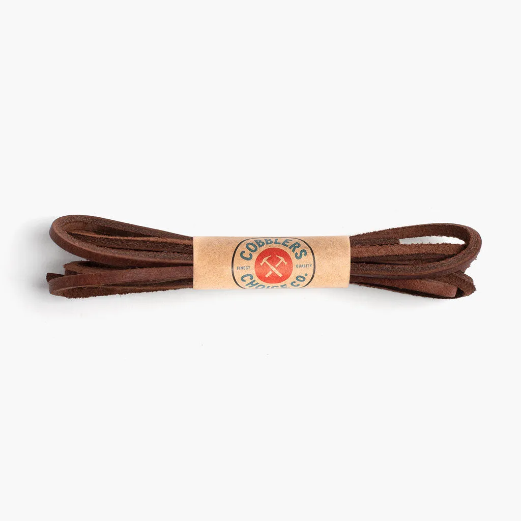 Leather Laces | Clay Red