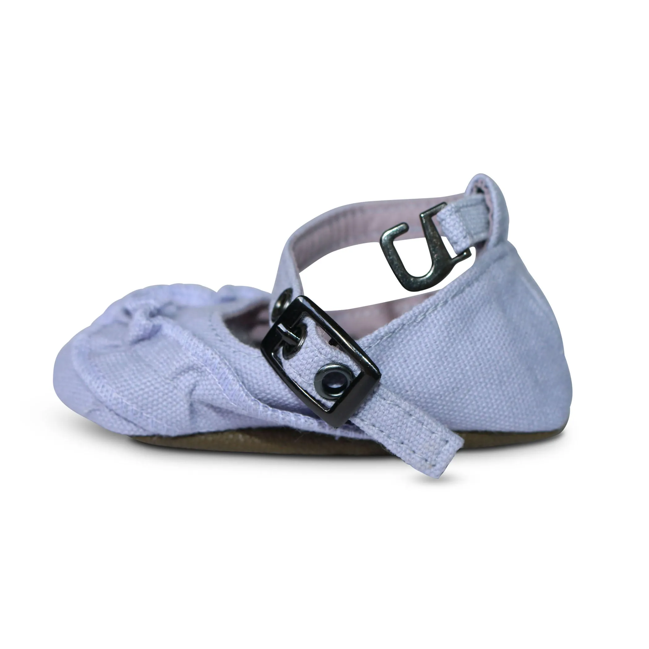 Lilac Ruffle Mary Janes