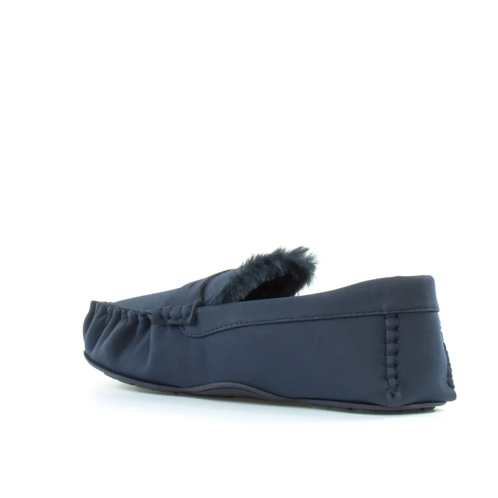 Lyle & Scott Sandard Slipper Mens Navy Shoes