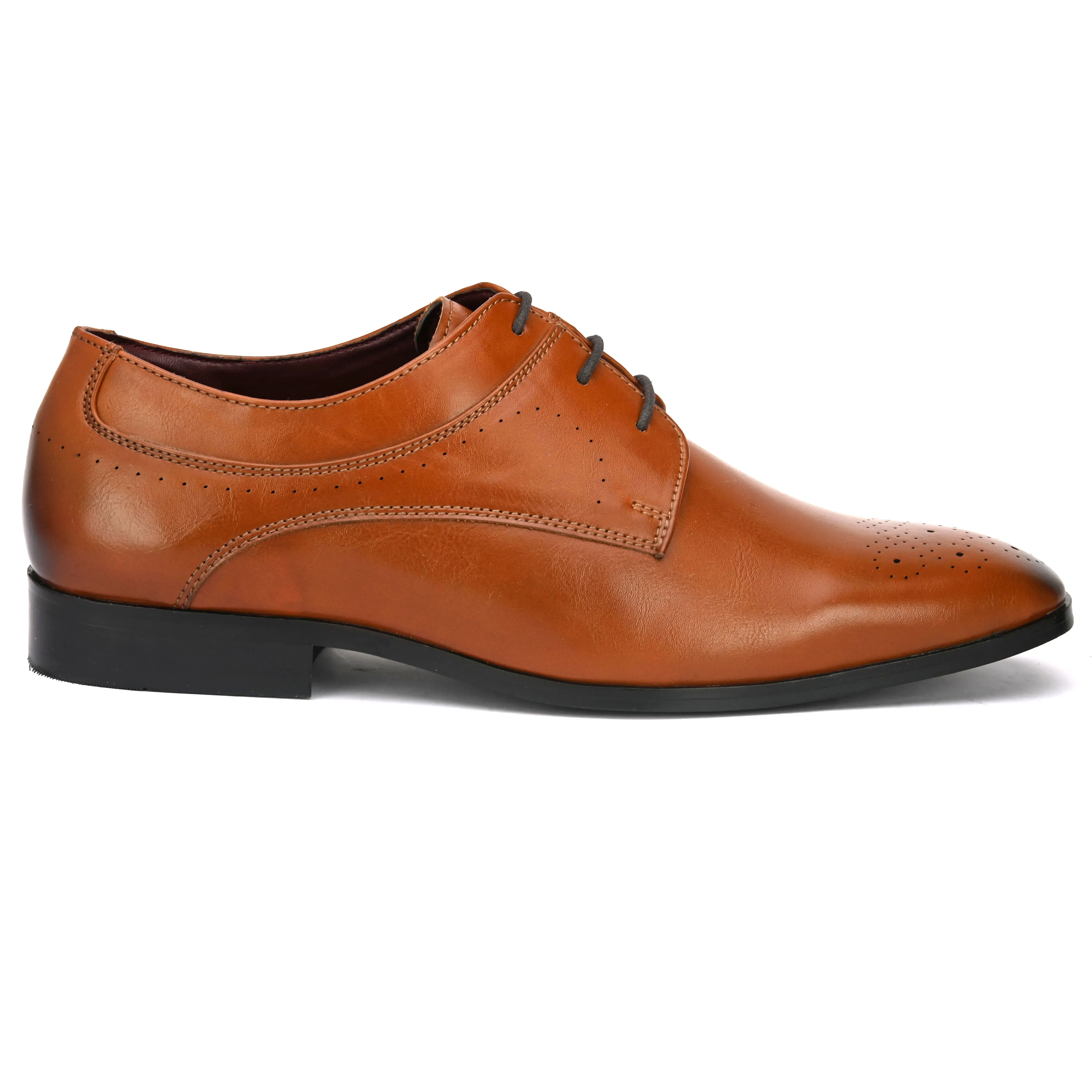 Mayfair Tan Derby Shoes