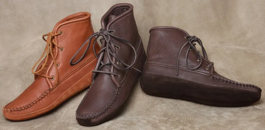 Men's Walking Boots Canoe Sole American-Made by Footskins