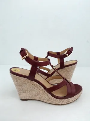 Michael Kors Women's Wedge Espadrille Sandal Size 5.5 M