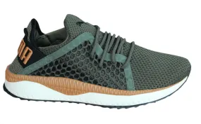 Puma Tsugi Netfit Lace Up Olive Night Textile Mens Trainers Shoes 364629 07 B56D