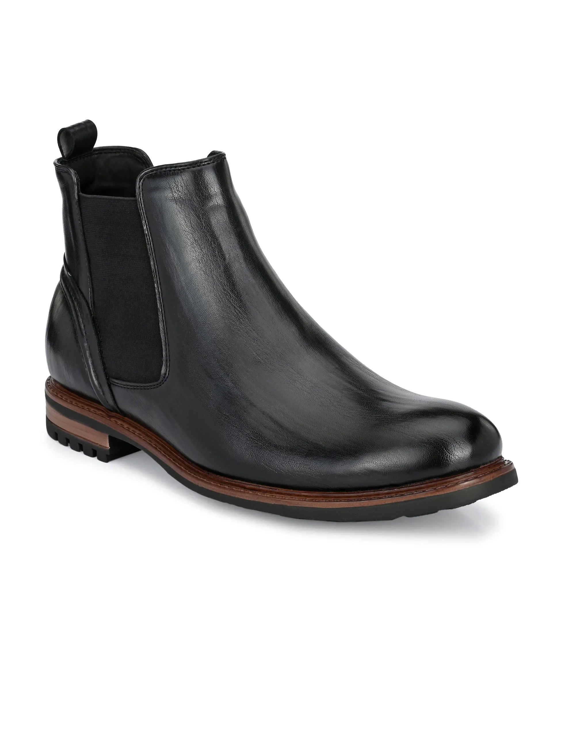 Quest Black Chelsea Boots