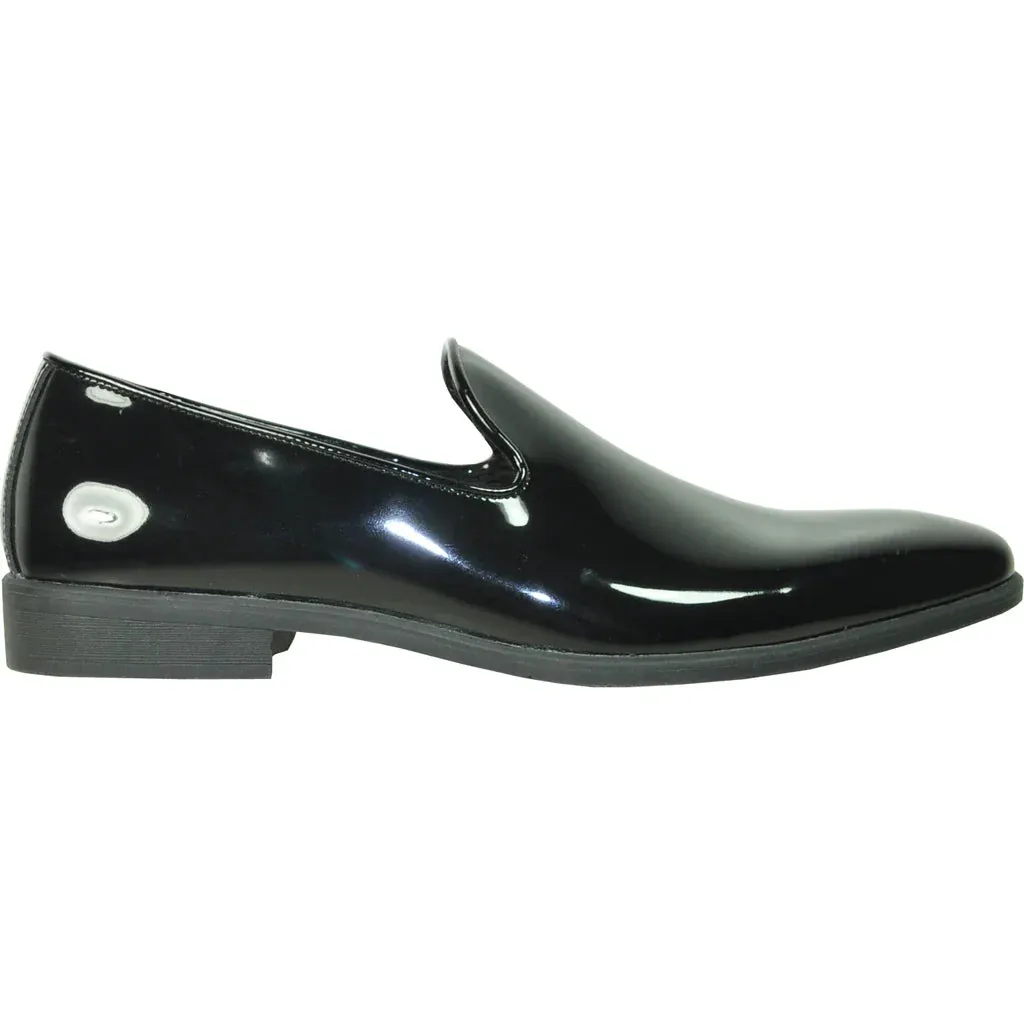 "Galileo" Black Tuxedo Shoes