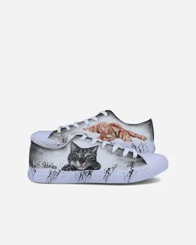 Realistic Pet Portrait Hand Painted Shoes