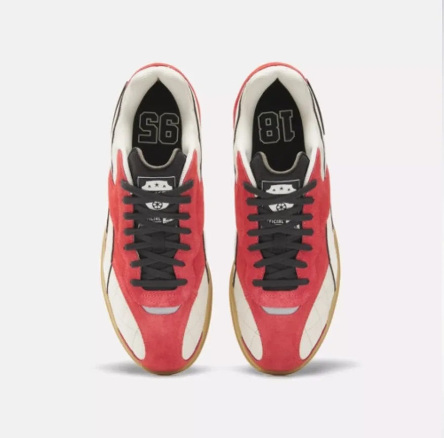 Reebok Hammer Street Sneakers - Alabaster/Red/Black Colorway - Stylish & Comfortable Athletic Footwear