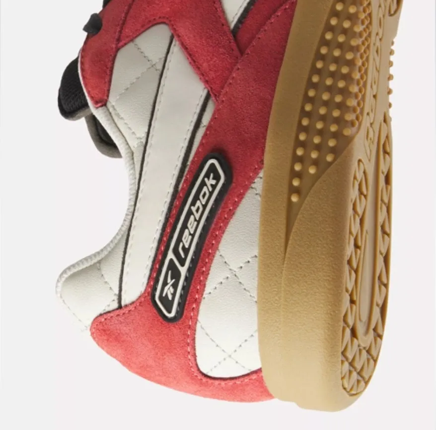 Reebok Hammer Street Sneakers - Alabaster/Red/Black Colorway - Stylish & Comfortable Athletic Footwear