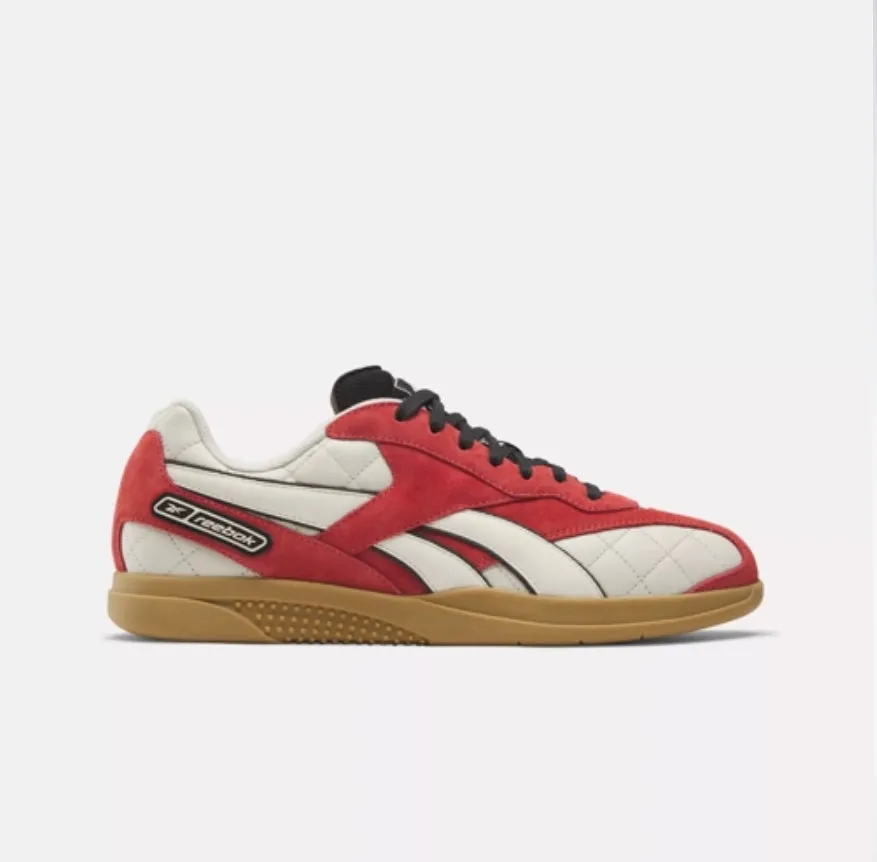 Reebok Hammer Street Sneakers - Alabaster/Red/Black Colorway - Stylish & Comfortable Athletic Footwear