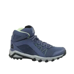 Reebok Trailgrip Mid 6.0 Lace-Up Blue Synthetic Womens Boots BS8149