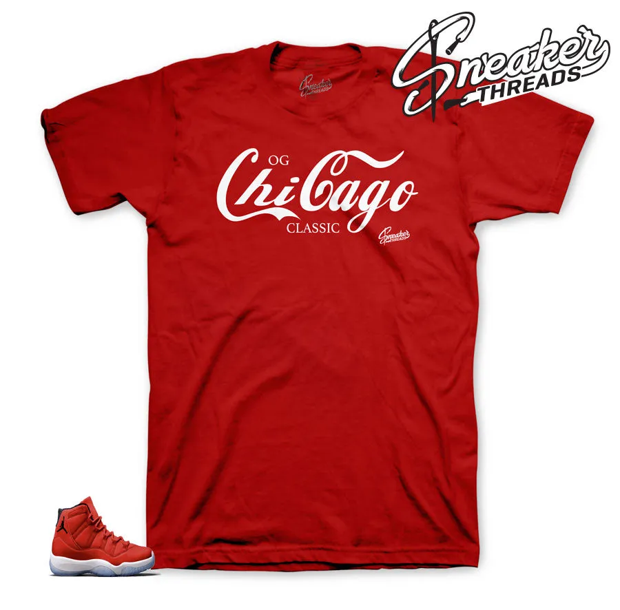 Retro 11 Win Like 96 Chicago Classic Shirt