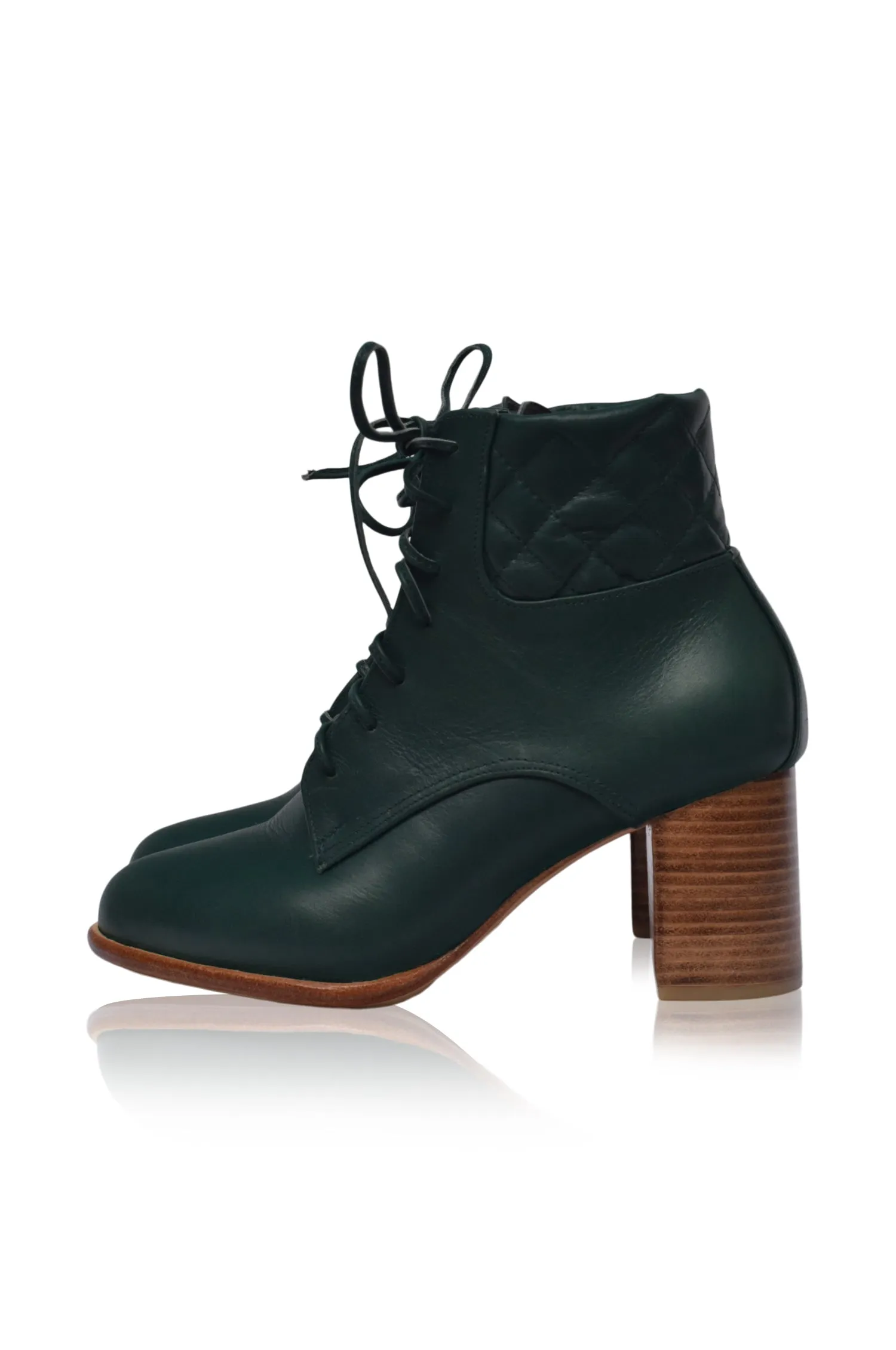 Rising Mara Leather Heel Booties