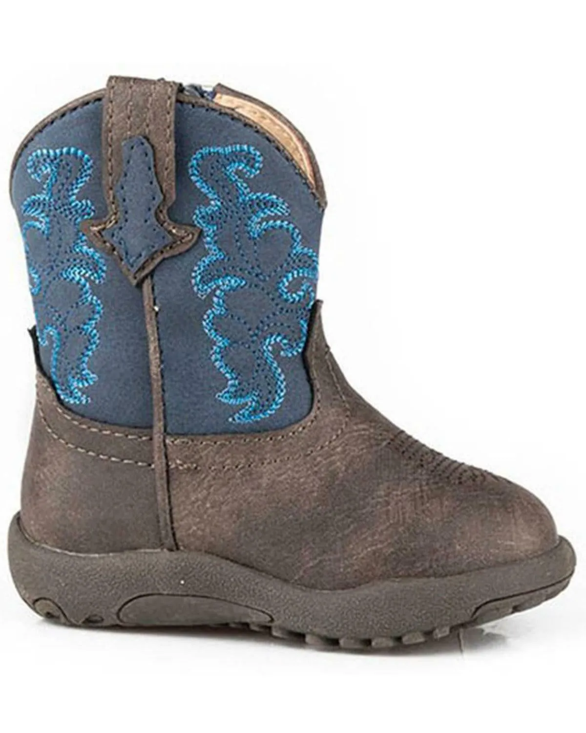 Roper Cowbaby Brown Blaze Boots