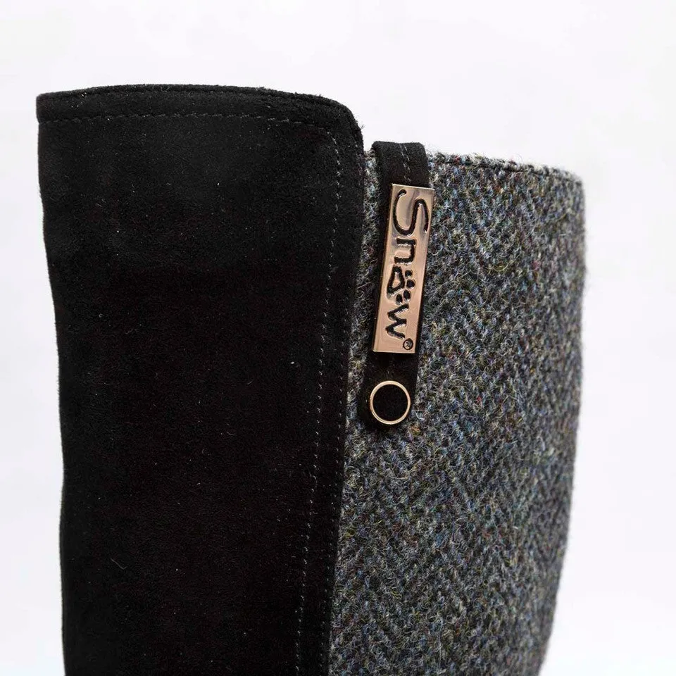 Roxburgh Harris Tweed & Sheepskin Boots [3 Colors]