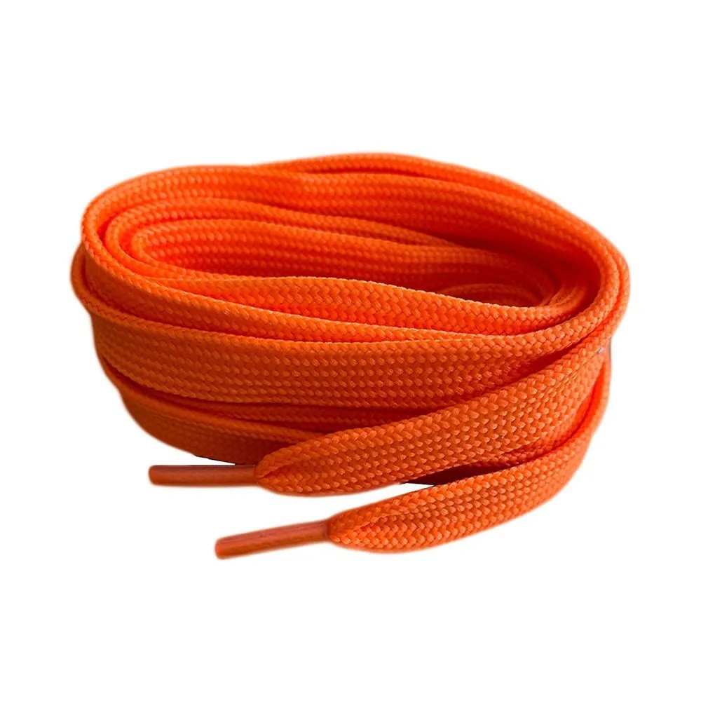 Rugby Boot Laces 110cm Neon Orange