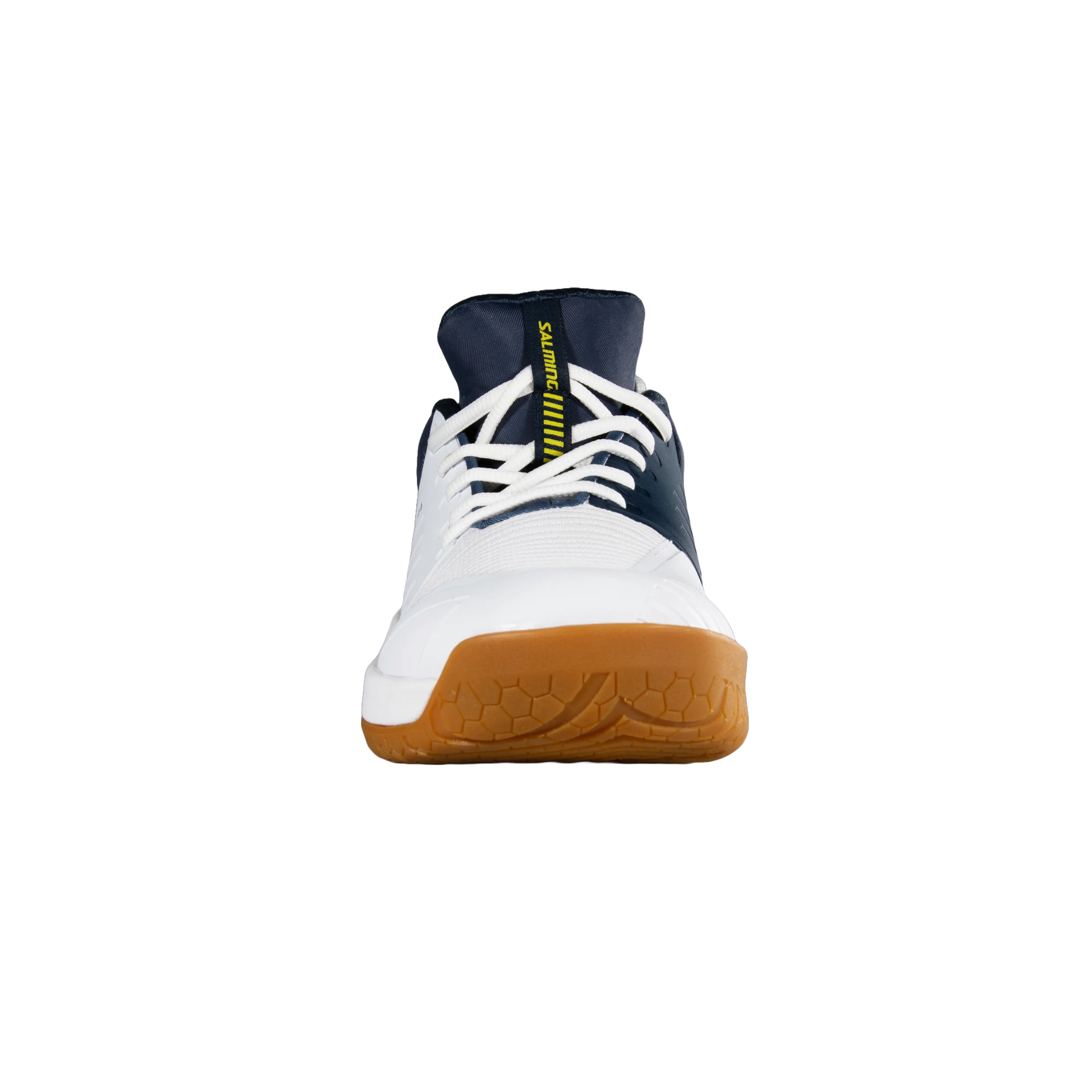 Salming Recoil Ultra Mid White Navy Unisex Court Shoe