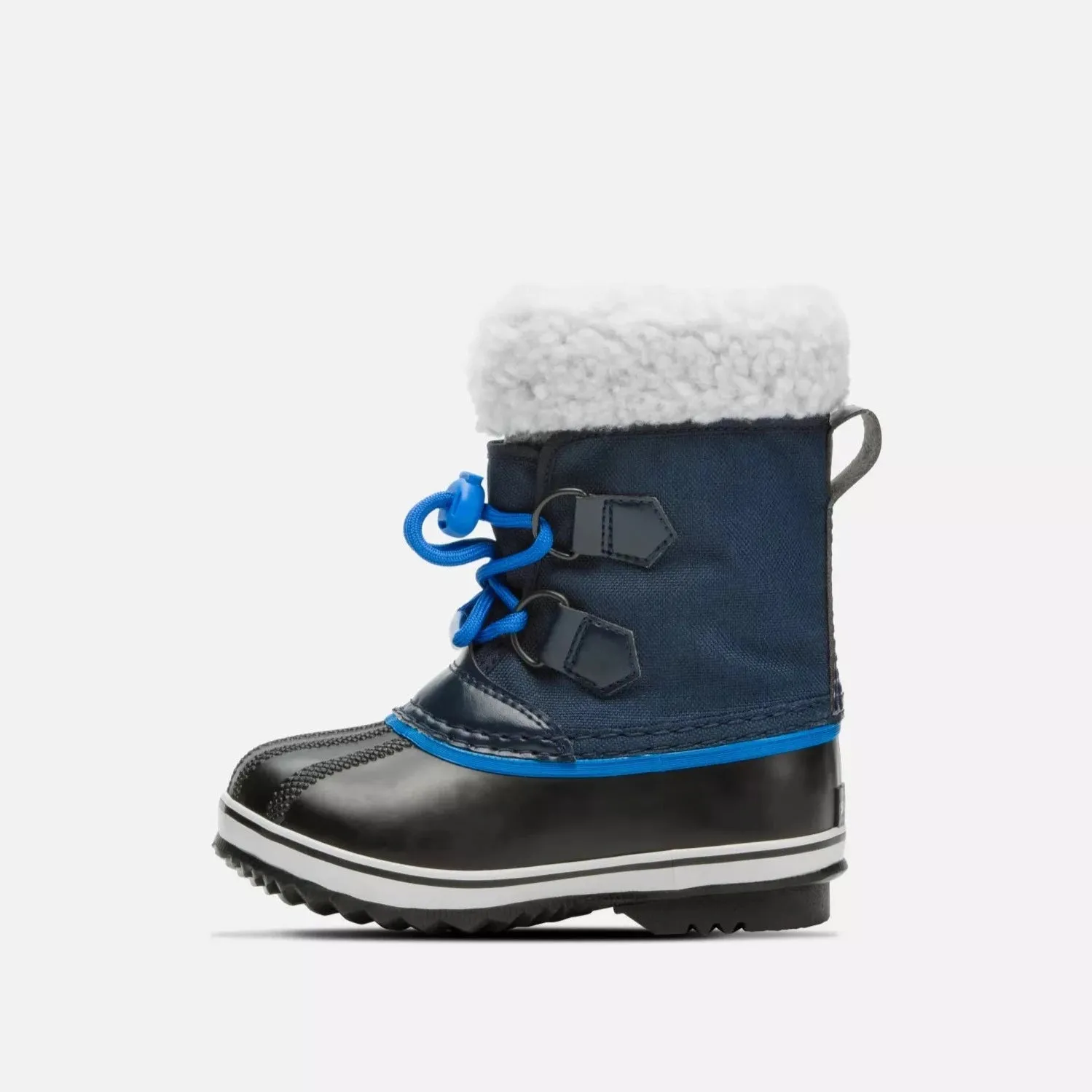 Sorel Collegiate Navy Nylon Yoot Pac Youth Boot